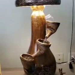 Water Fountain Lamp