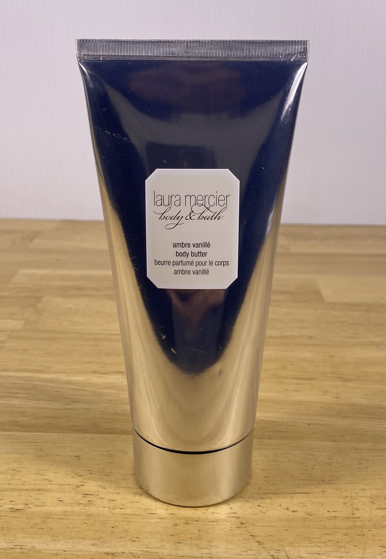 LAURA MERCIER Body & Bath Ambre Vanille Body Butter 175ml/6oz - NEW W/O BOX!