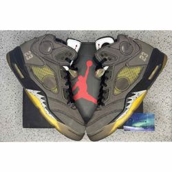 Jordan 5 Off White Muslin 10 Men