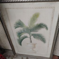  1 Cuadro Home Interior De Palmera 