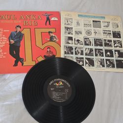 Paul Anka – Sings His Big 15
📀 First U.S. Pressing – ABC-Paramount (ABC-323), 1960