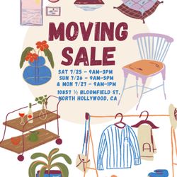 MOVING SALE - Midcentury furniture, vintage houseware, vintage clothing and more