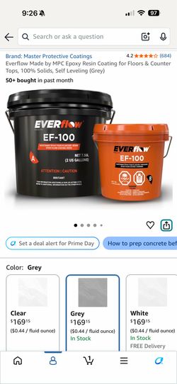 Epoxy Floor Coating Grey