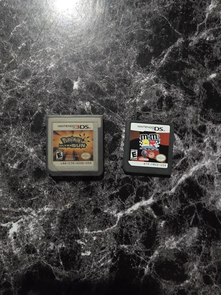 3ds Pokémon Ultra Sun + M&M Racing