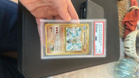 PSA 9 Mint Giovanni's Machamp Holo Japanese Gym 2 1999