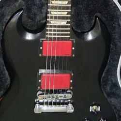 Gibson 24 Frets Rare Performer With EMG Pickups, Nashville US 70s Tribute SG, In Great Shape + With Case; Best $ Or Trade a US Telecaster