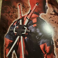 Deadpool Weapon Set With Back Carrier