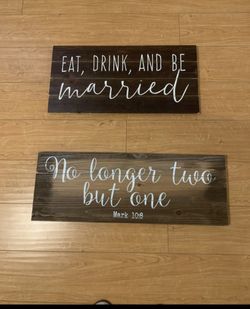 Used once for my wedding