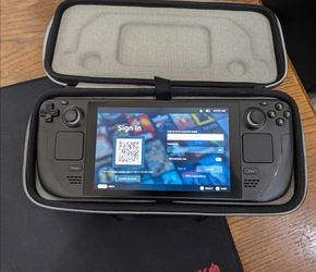 512GB Valve Steam Deck LCD Portable Gaming Console with case