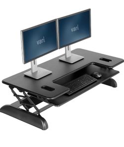 VARIDESK Cube Plus 48 Height-Adjustable Desk