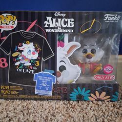 Alice in Wonderland Funko pop with Tee