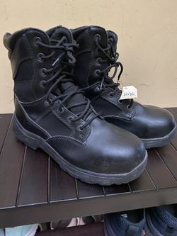 BRAHMA TACTICAL MILITARY SECURITY BOOTS SIZE 10.5 MEN’s Black Like New