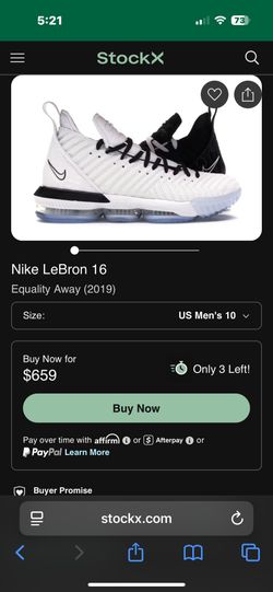 LEBRON XVI Black And White