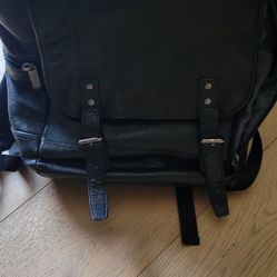 Kenneth Cole Leather Bookbag 