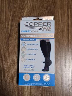 Copper Fit Compression Socks L/XL