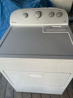 Good working whirlpool super capacity, electric driver