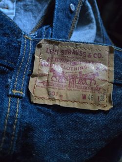 Levi 501 Button up Jeans 46X38