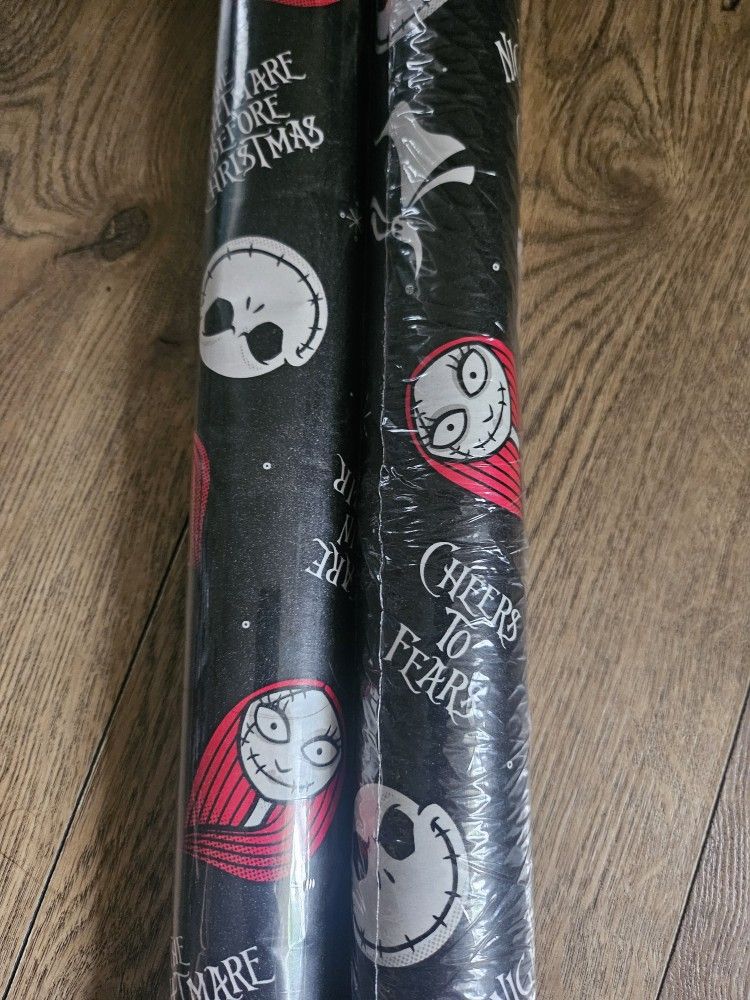 The Nightmare Before Christmas Wrapping Paper