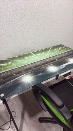 Gaming chair and desk