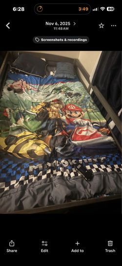 twin bed