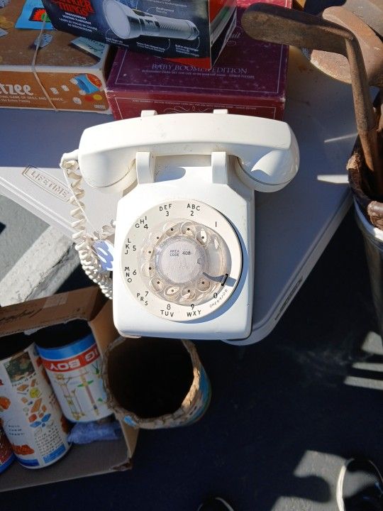 Rotary Dial Telephone Vintage