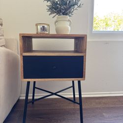 Side Table With Drawer