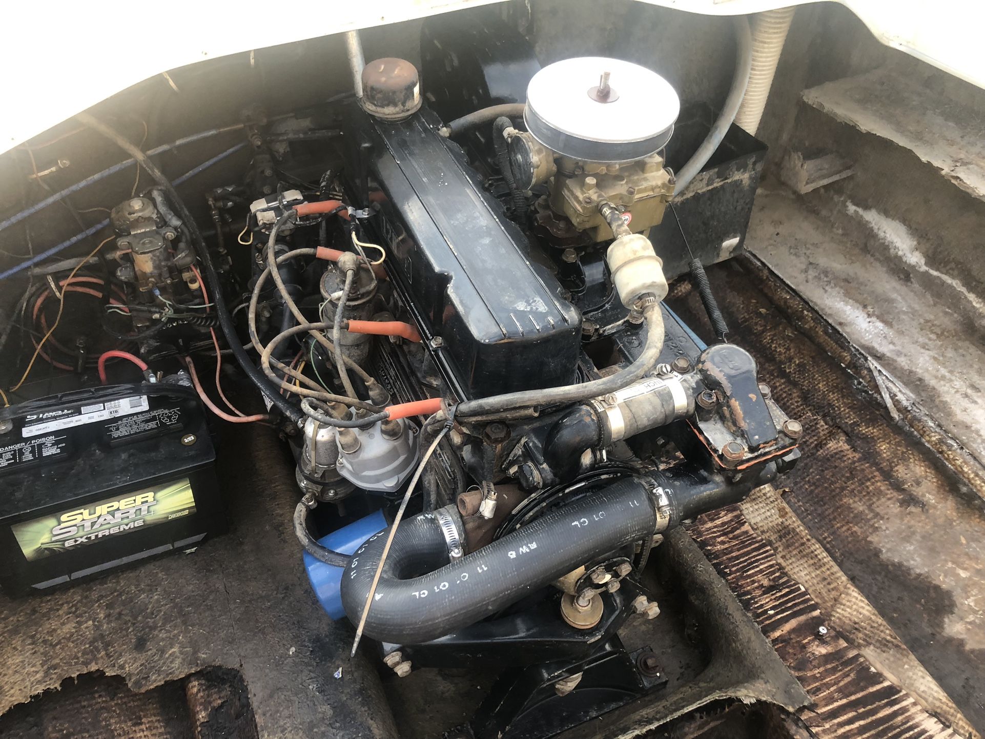 complete Mercruiser 120 engine