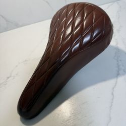 Vintage Brown BMX Seat Bike Bicycle Klunker Fixie Beach Cruiser Seat Saddle 