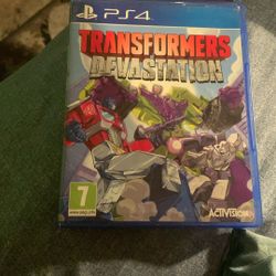 PS4 Transformers Devastation 