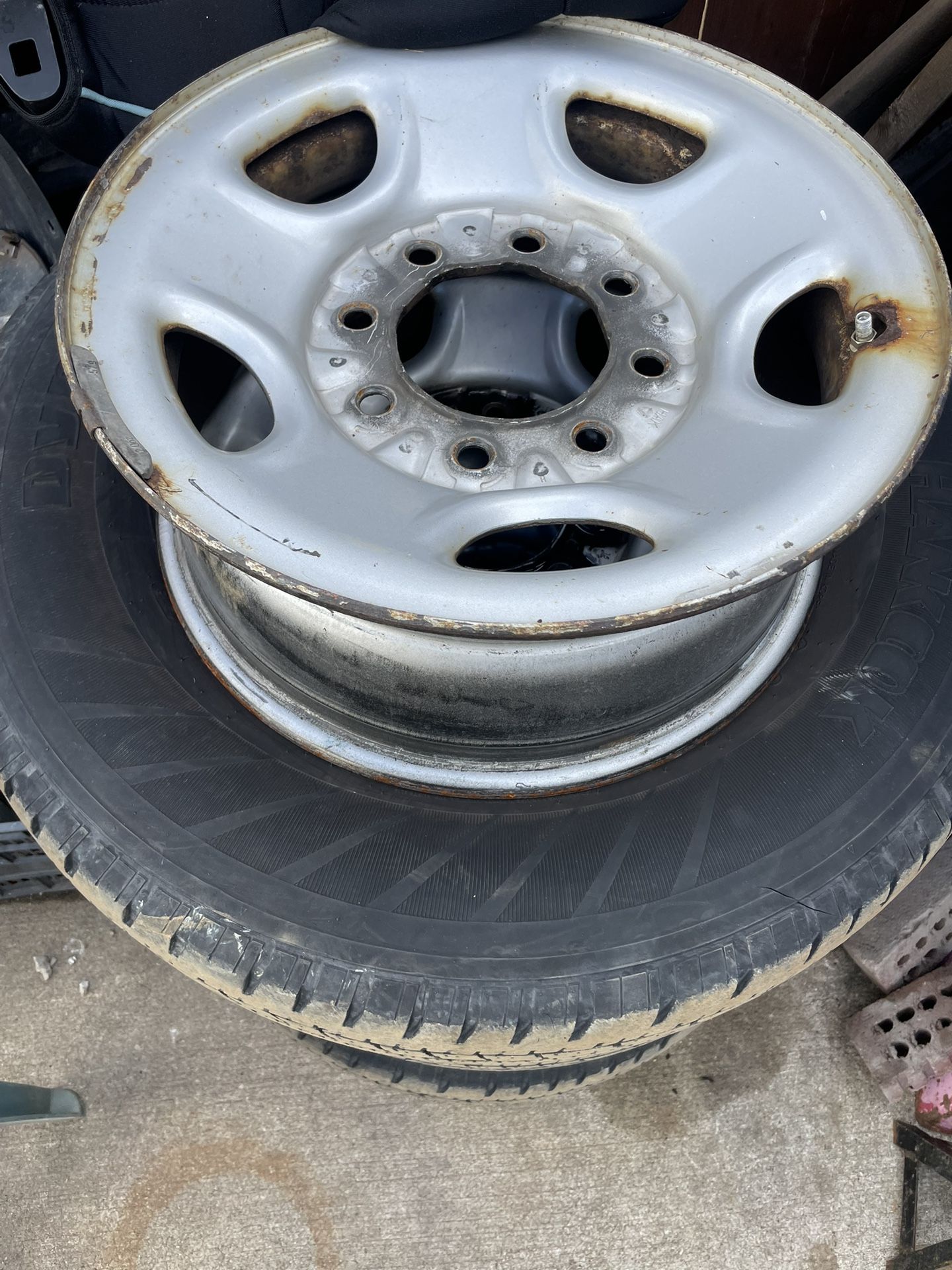 8x165 Wheels 4rims 3 Tires