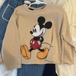 Zara Mickey Shirt