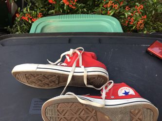 Like new high top converse size 10 only $30
