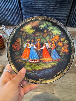 Vintage Russian plate