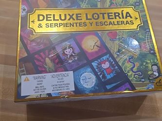 Deluxe Lotería & Serpientes y Escaleras Board Game – Like New