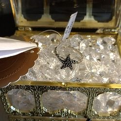 925 Sterling Silver Star Fish Ring