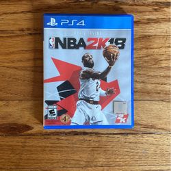 NBA 2k18 for PS4