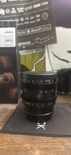 Thypoch Simera-C 50mm T1.5 Cine Lens for Sony E Mount.