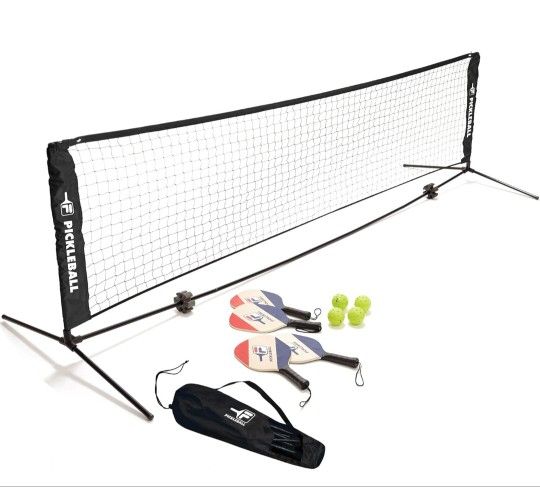 FILA Pickleball Net And Accessories Set