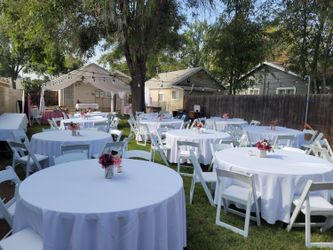Canopy tables chairs