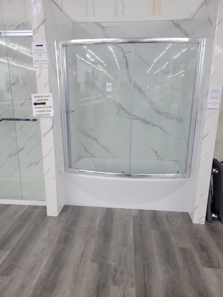 Bath Tub Glass Door