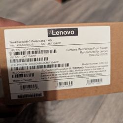 ThinkPad USB-C Dock Gen2