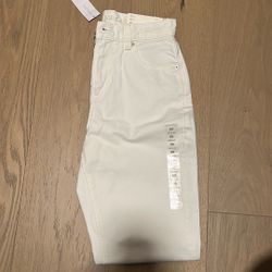 American Eagle Mom Jean White 24W / 00 Standard