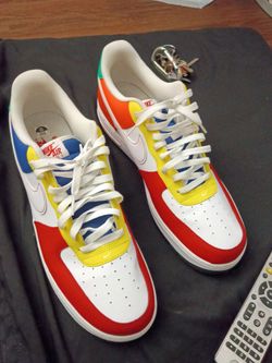 Nike Air  Force  One's Multi color