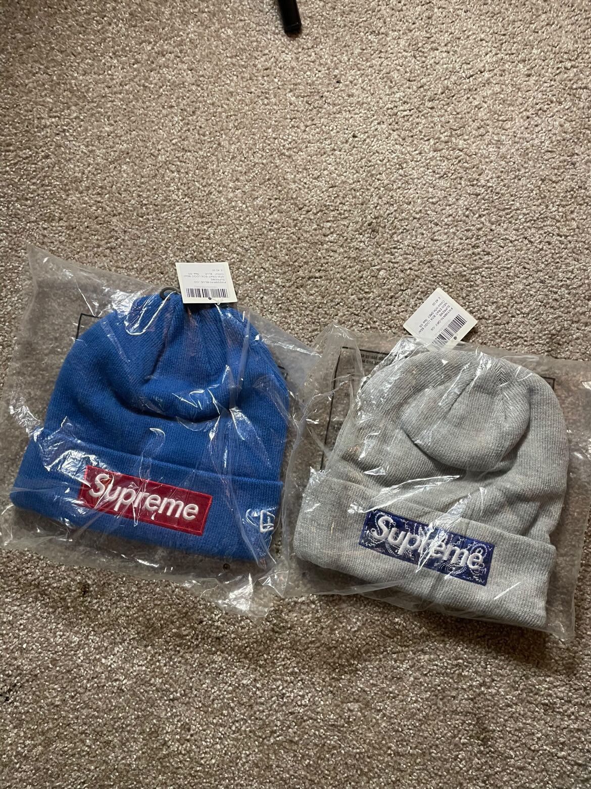 Supreme Blue Bandana Box Logo Beanie
