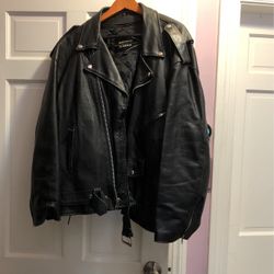 Real Leather Jacket Size 2xL