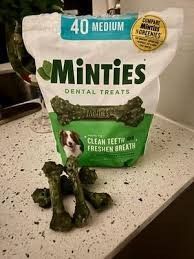 Dog Dental Chews Minties/ 10 Bags For $10