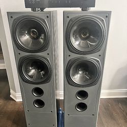 Complete Audiophile System: Tannoy Saturn S10 Towers + Yamaha Bluetooth Receiver