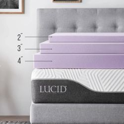Brand New 🔥 3 Inch Lavender Memory Foam Mattress Twin XL
