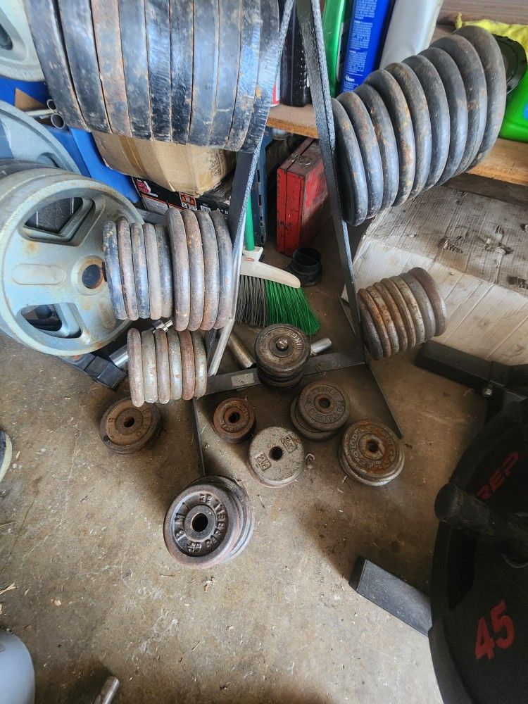 250 Pounds In Standard Plates