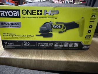 Ryobi 18V ONE+ HP Brushless 4-1/2" Angle Grinder